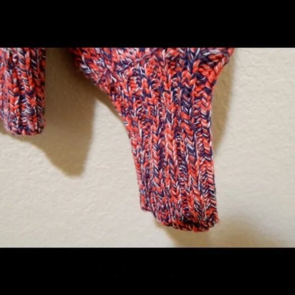 525 America Melange Blouson-sleeve sweater in poppy multi - Picture 6 of 9